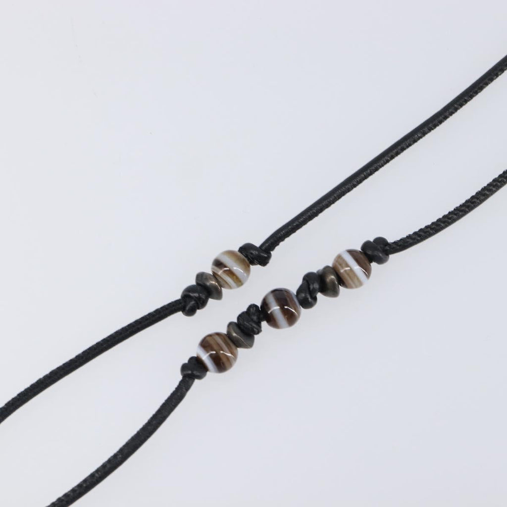 BOTTEGA VENETA Necklace Ag925 Silver Auth bs37305