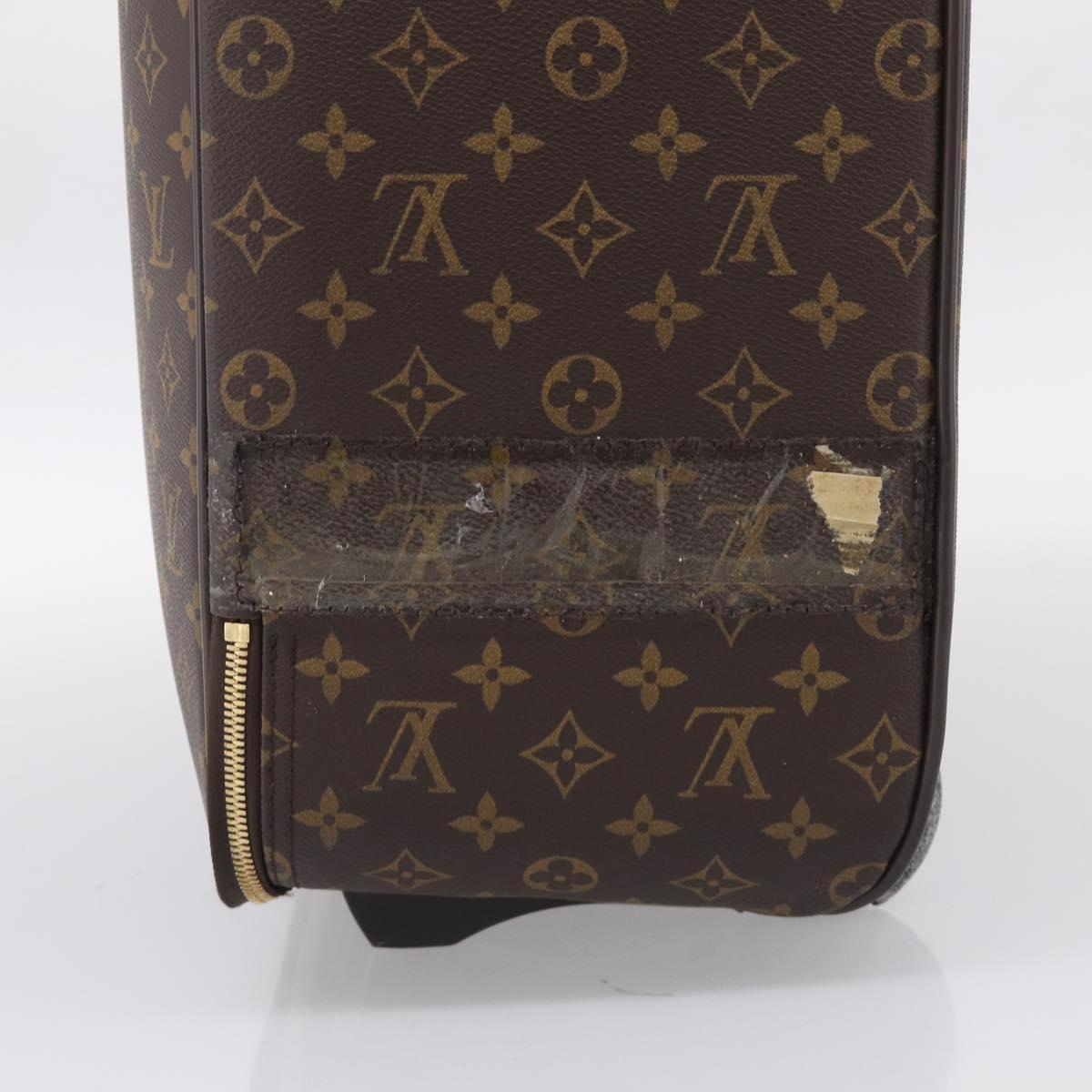 LOUIS VUITTON Monogram Pegas 55 Suitcase M23294 LV Auth bs37632A