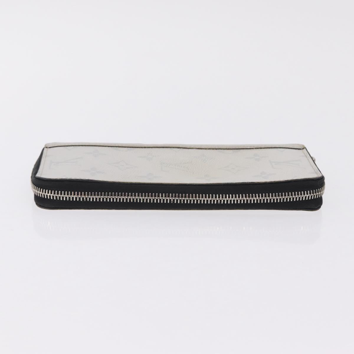 LOUIS VUITTON Taigarama Damier Graphite Zippy Wallet Vertical 2 Set Auth bs37804