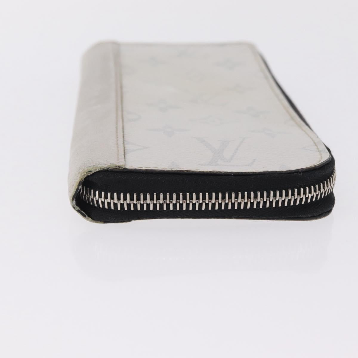 LOUIS VUITTON Taigarama Damier Graphite Zippy Wallet Vertical 2 Set Auth bs37804