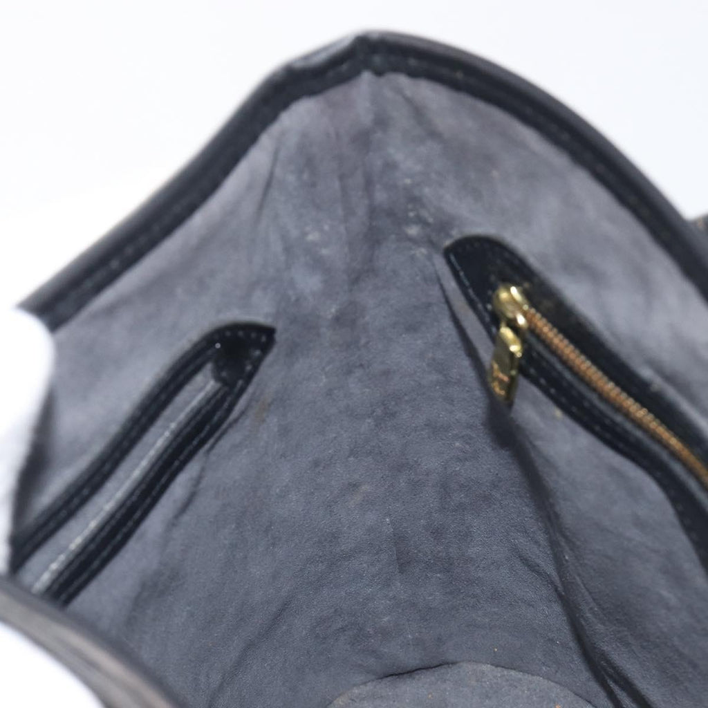 LOUIS VUITTON Epi Bucket PM Hand Bag SPO Black M58992 LV Auth bs37854A