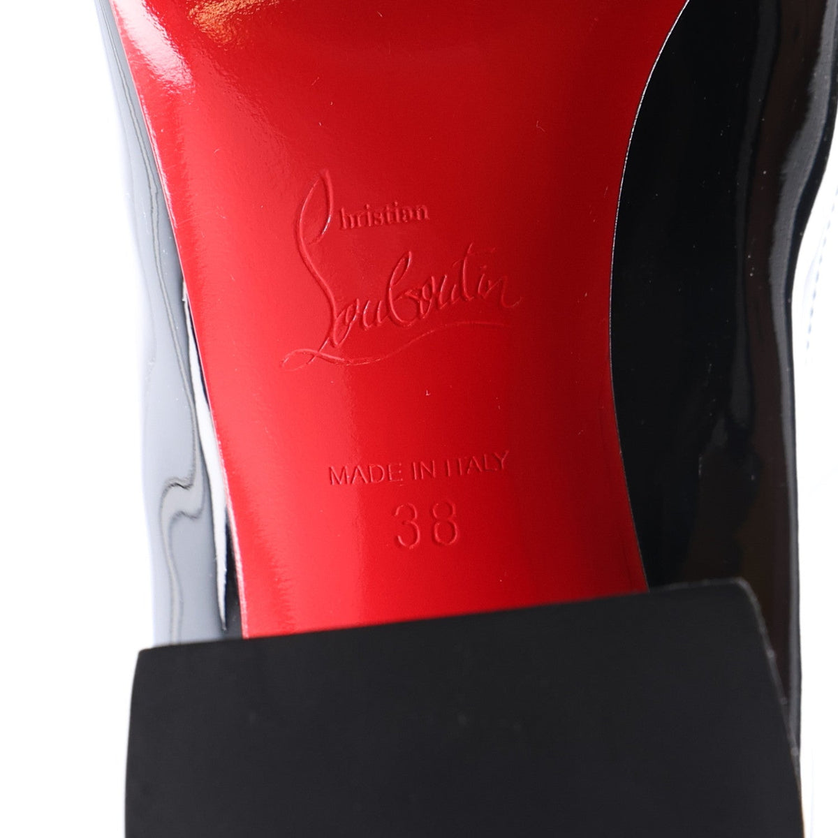 Patent Calfskin Miss Sab 85 Pumps 38 Black