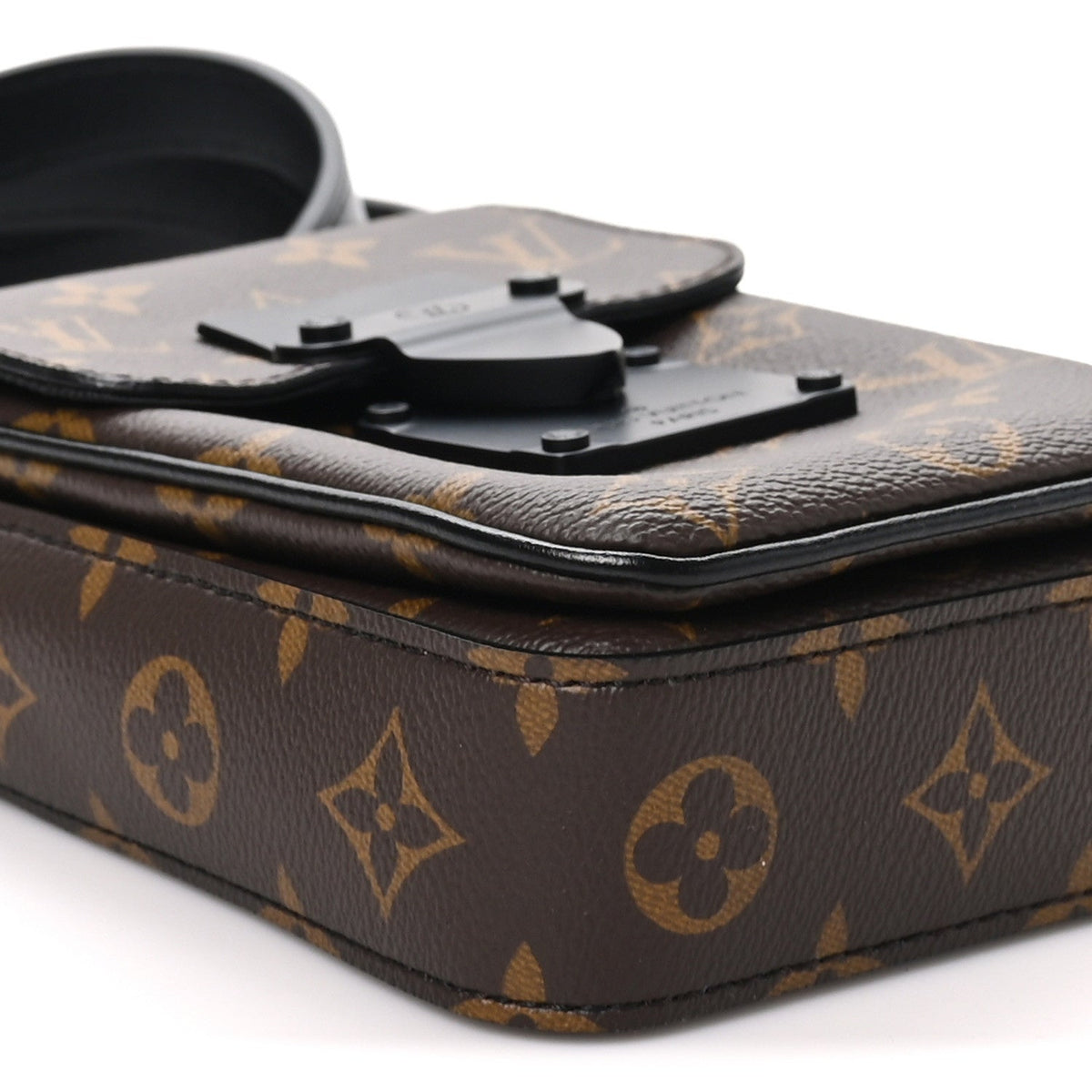 Monogram S Lock Vertical Wearable Wallet