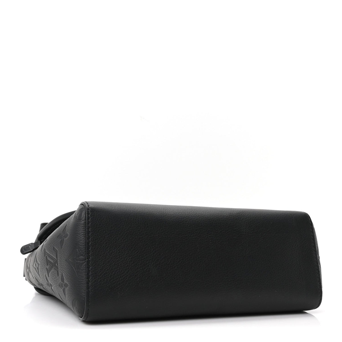 Calfskin Monogram Shadow Pulse Messenger  Black