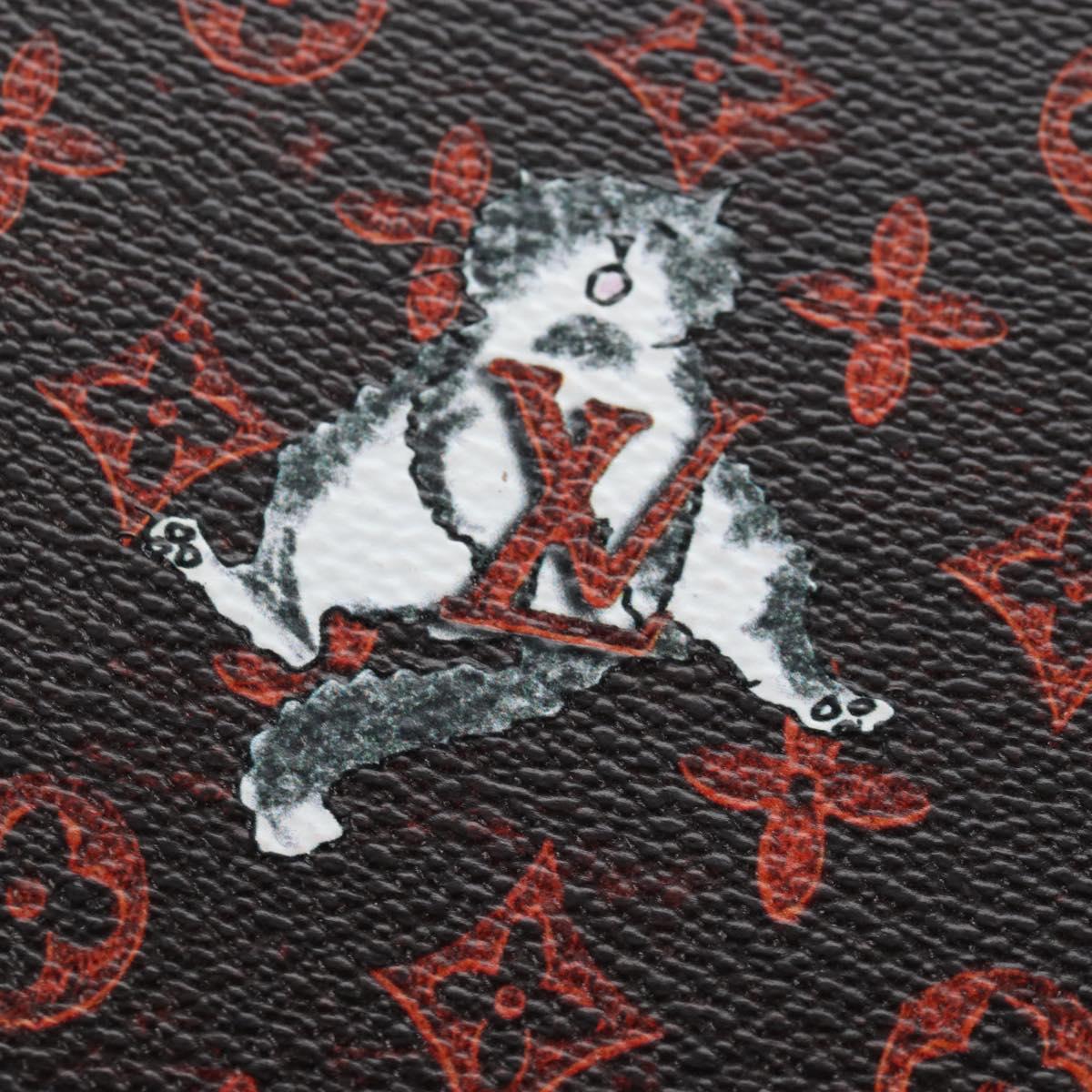 LOUIS VUITTON Catgram Notebook Kai Eclamance GI0358 LV Auth gh2372