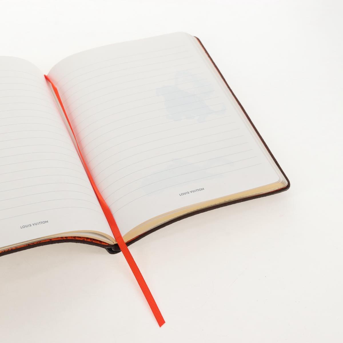 LOUIS VUITTON Catgram Notebook Kai Eclamance GI0358 LV Auth gh2372