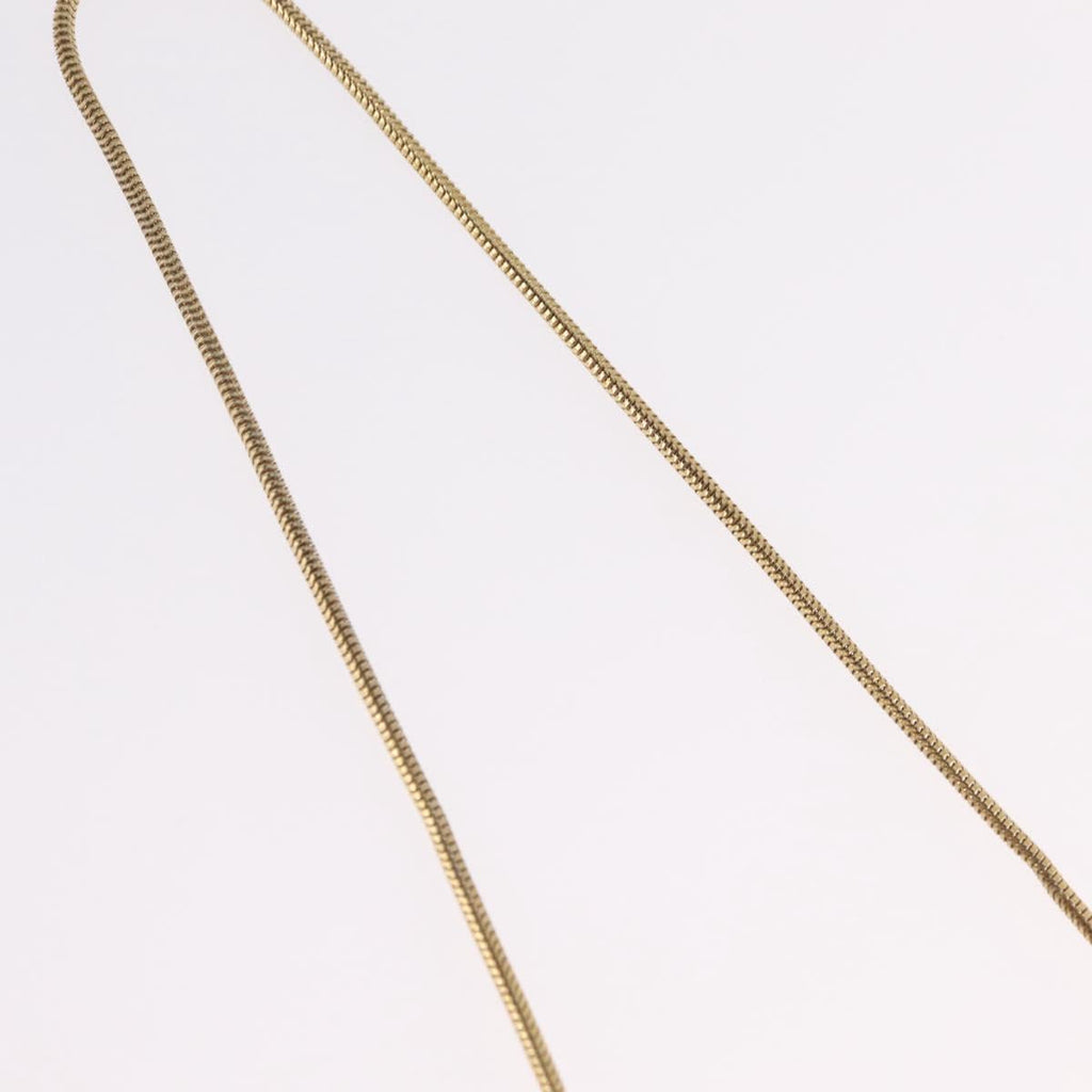 GIVENCHY Necklace Metal Gold Tone Auth ka6381