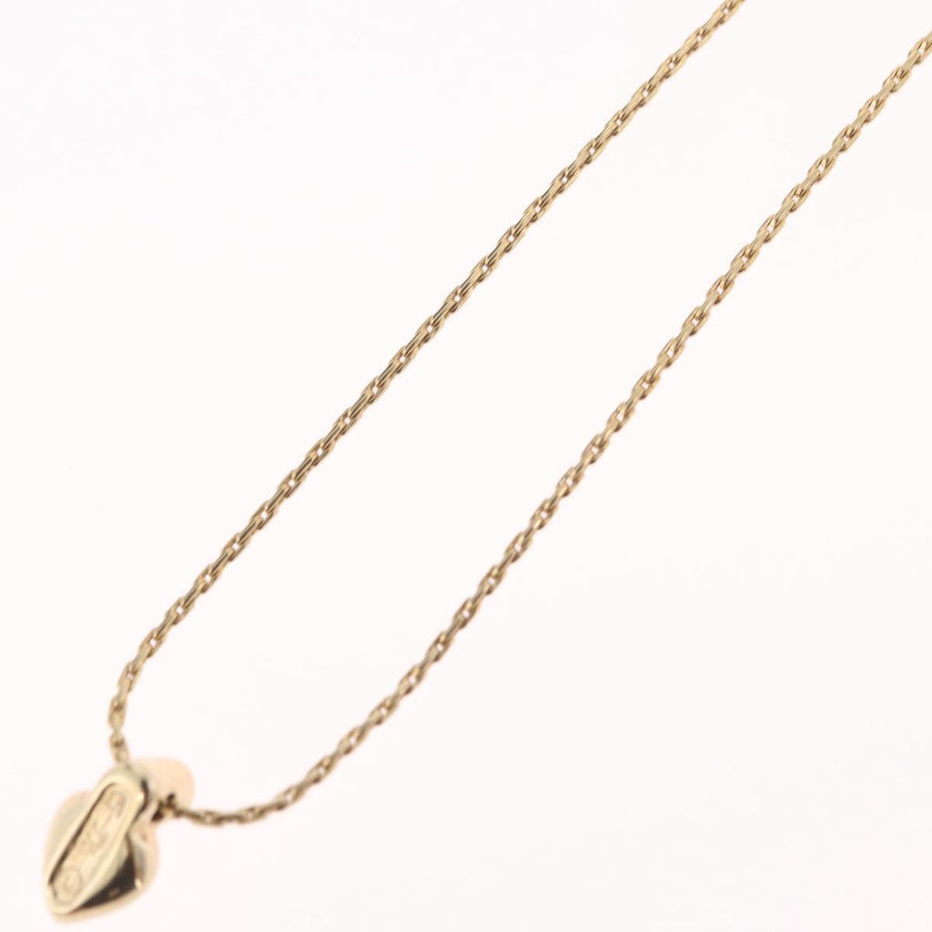 Christian Dior Necklace Metal Gold Tone Auth ka6500