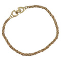 Christian Dior Bracelet Metal Gold Tone Auth ka6709