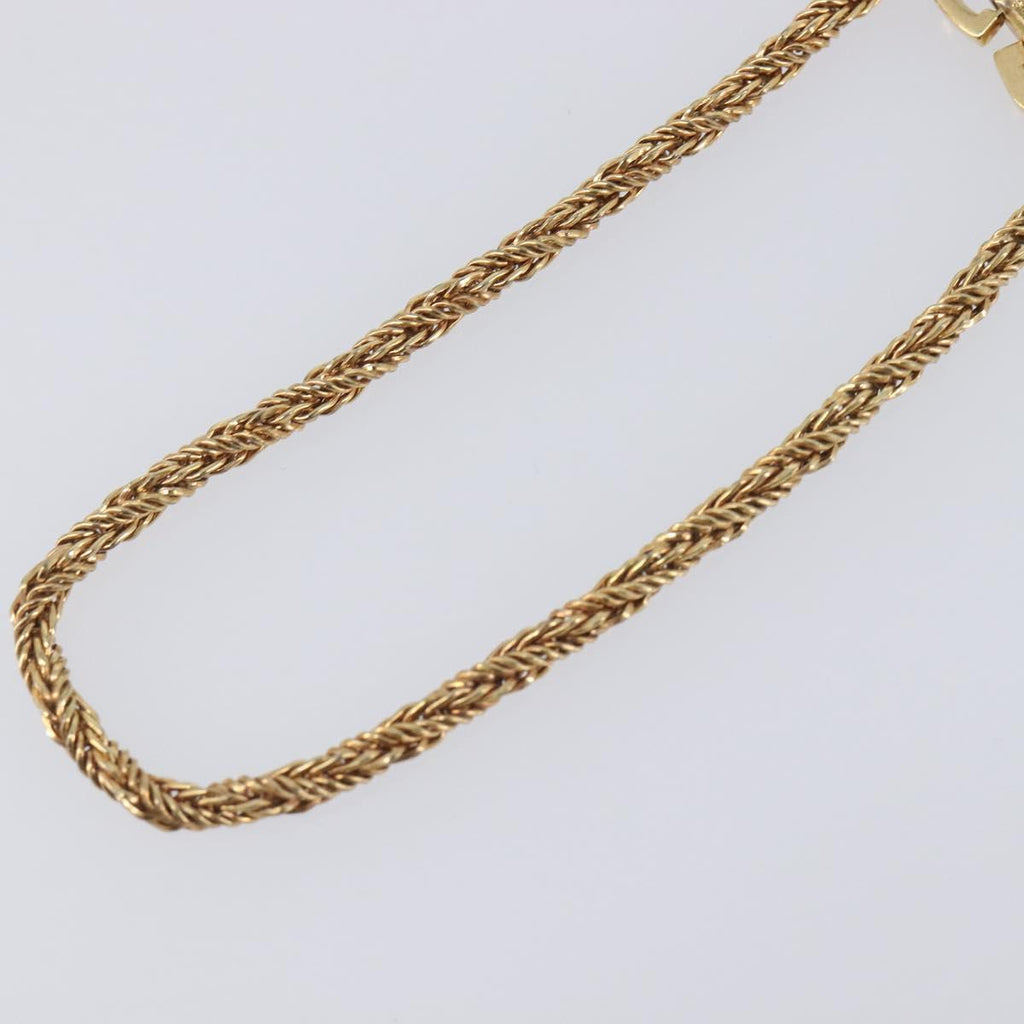 Christian Dior Bracelet Metal Gold Tone Auth ka6709