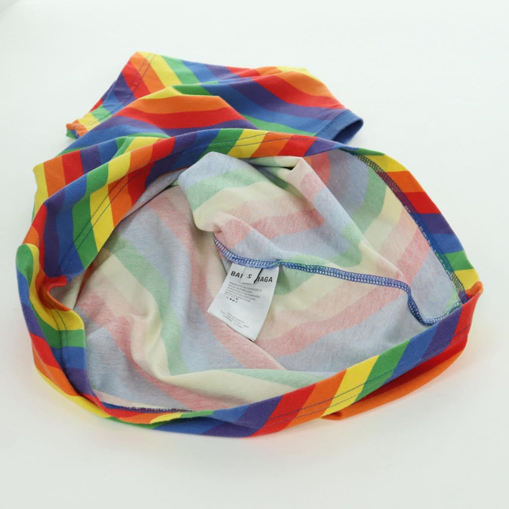 BALENCIAGA T Shirt Cotton Multicolor Auth LNZ729V