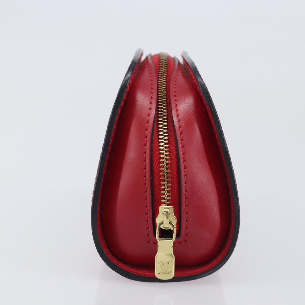 LOUIS VUITTON Epi Dauphine PM Pouch Red M48447 LV Auth mr3092
