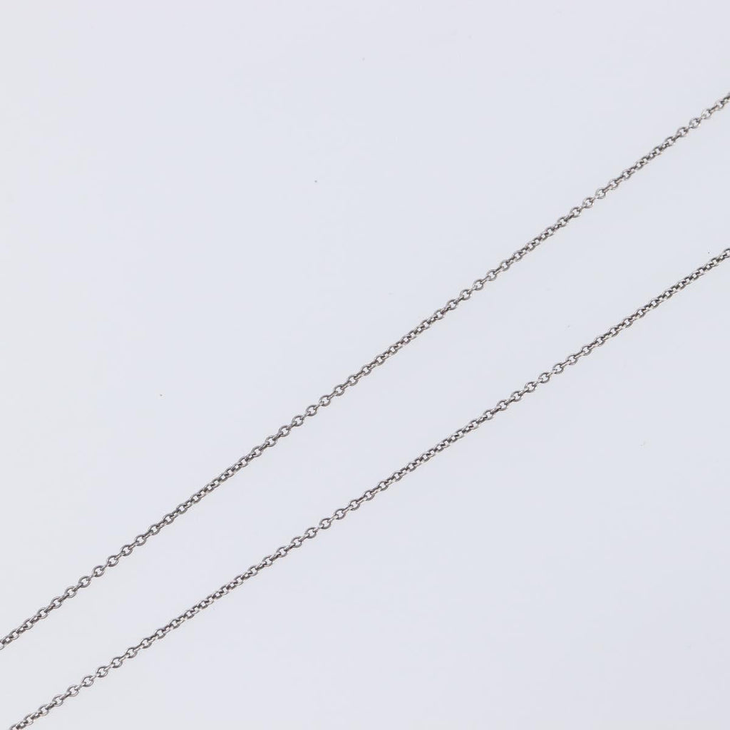 Tiffany & Co. Full Heart Necklace Ag925 Silver Auth SK154