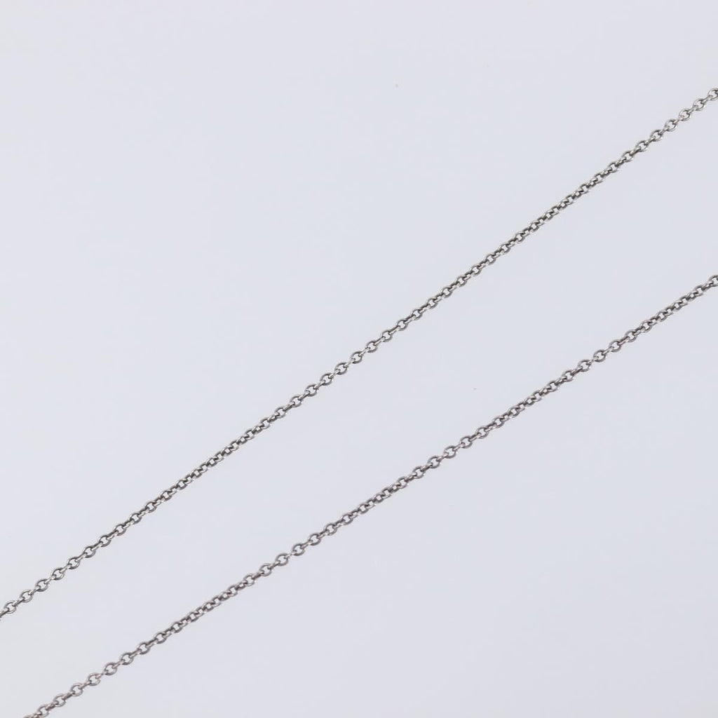 Tiffany & Co. Full Heart Necklace Ag925 Silver Auth SK154