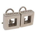 GUCCI Pierce Earring Ag925 Silver Auth SW2338V