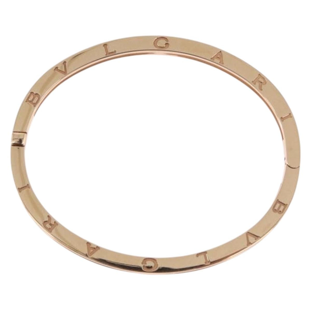 BVLGARI P-Zero One S Bracelet 750PG 26.18g Gold White Auth SW2647SM