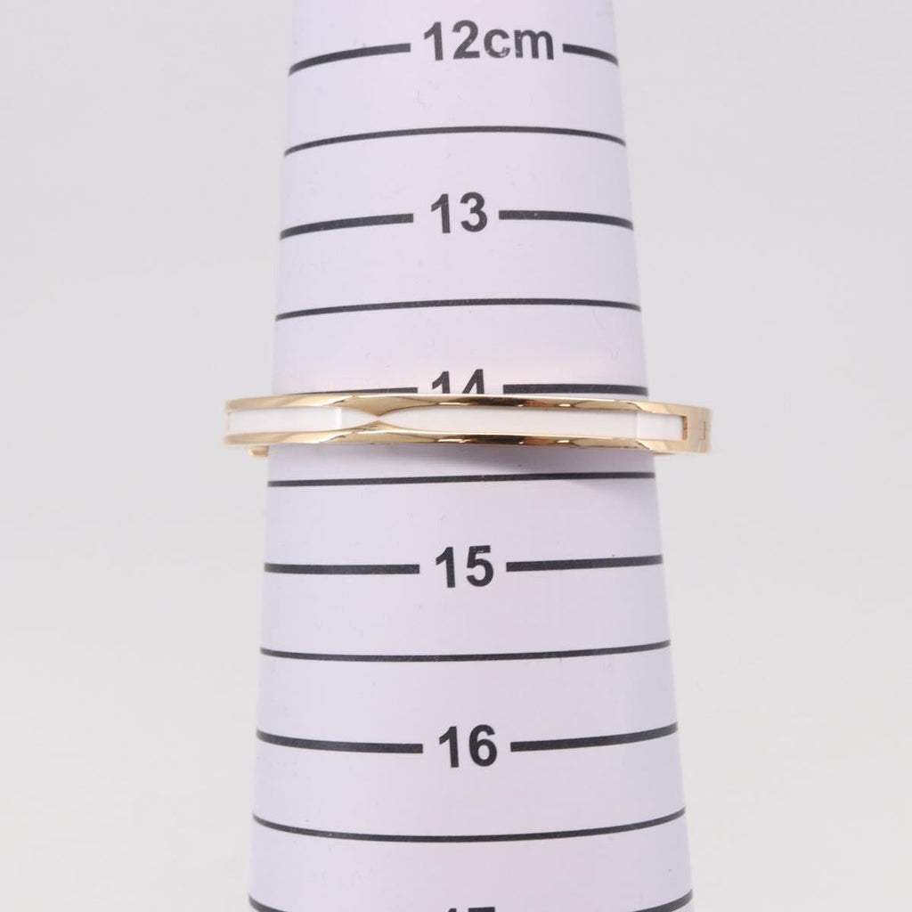 BVLGARI P-Zero One S Bracelet 750PG 26.18g Gold White Auth SW2647SM