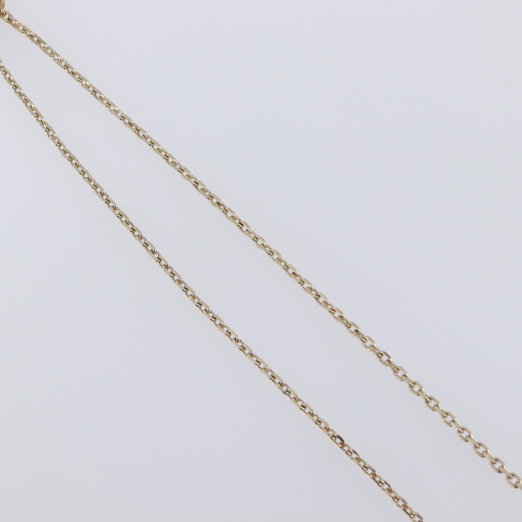 Chloe Necklace Metal 3 Set Gold Tone Silver Auth SW2841
