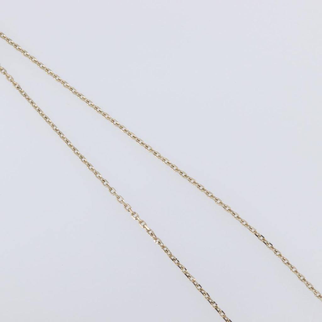Chloe Necklace Metal 3 Set Gold Tone Silver Auth SW2841
