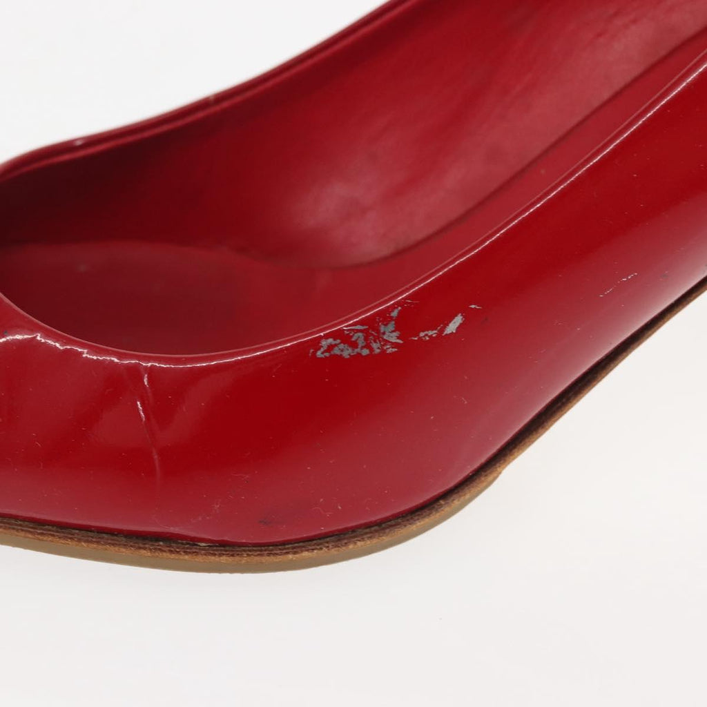 Miu Miu High heels Patent leather Red Auth ti3462