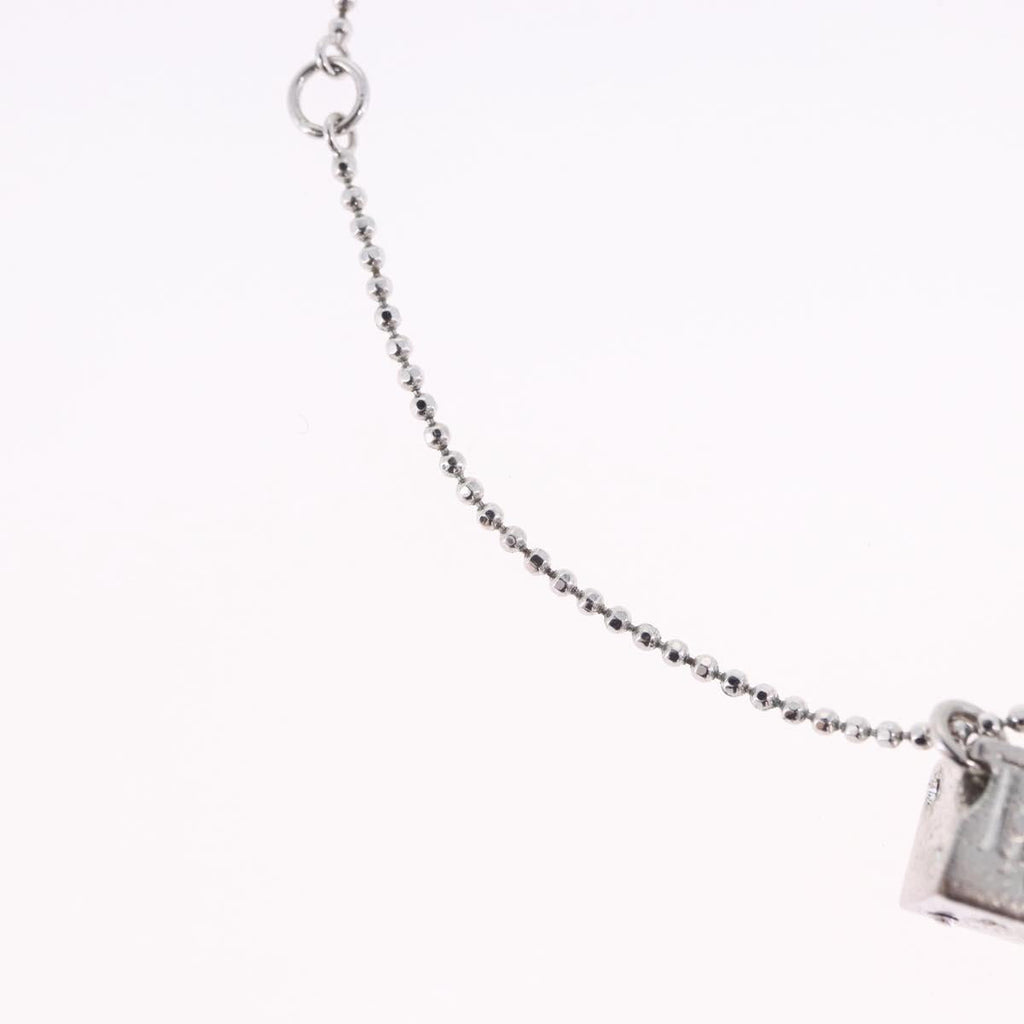 Christian Dior Bracelet Metal Silver Auth ti4011
