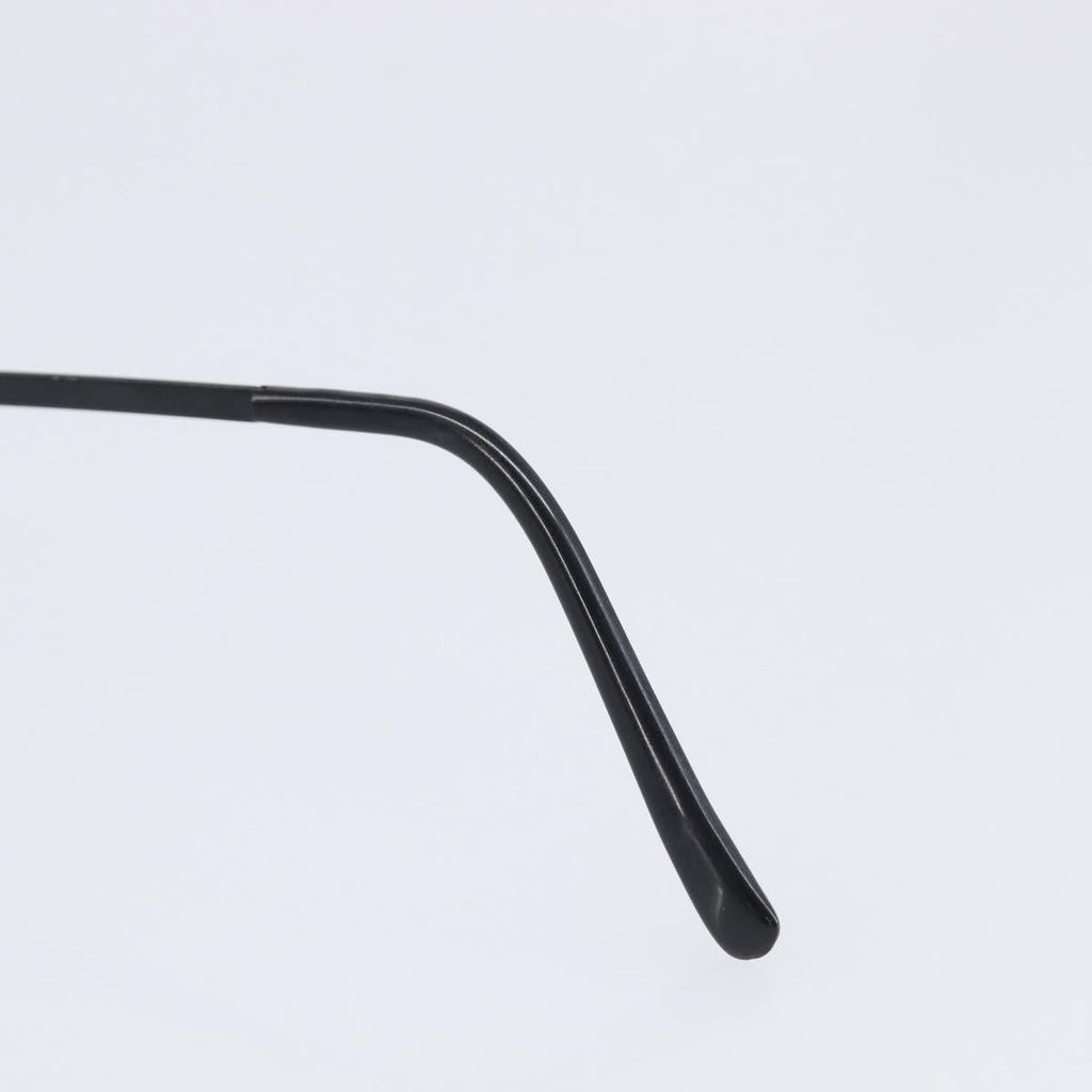 CHANEL Sunglasses Metal Black CC Auth yk21042M