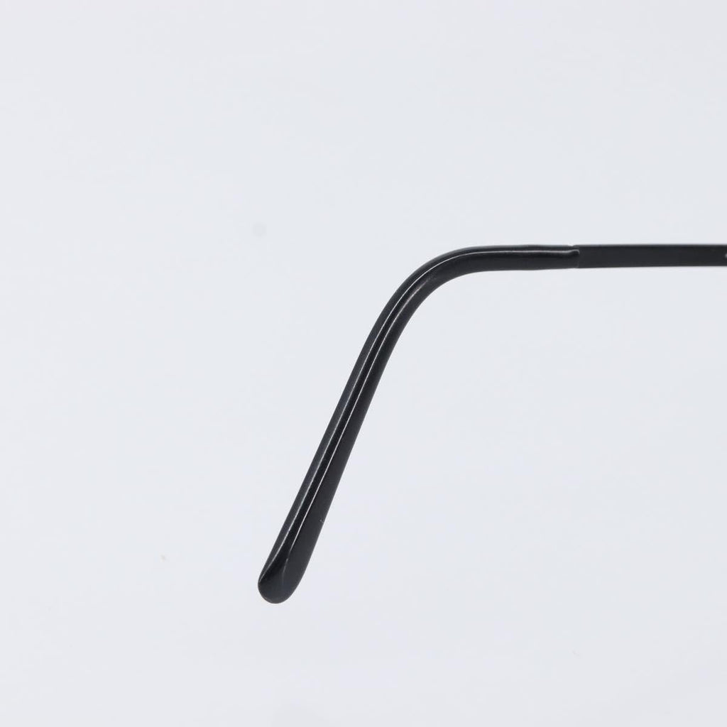 CHANEL Sunglasses Metal Black CC Auth yk21042M