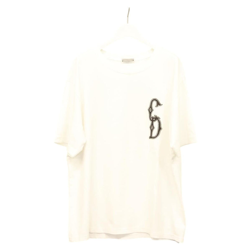 Christian Dior T Shirt Cotton White Auth ym014M