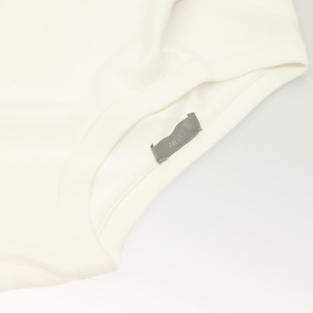 Christian Dior T Shirt Cotton White Auth ym014M